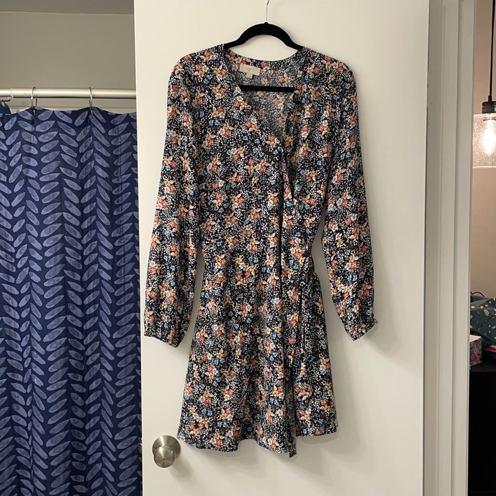 LOFT outlet women’s wrap dress, size 14